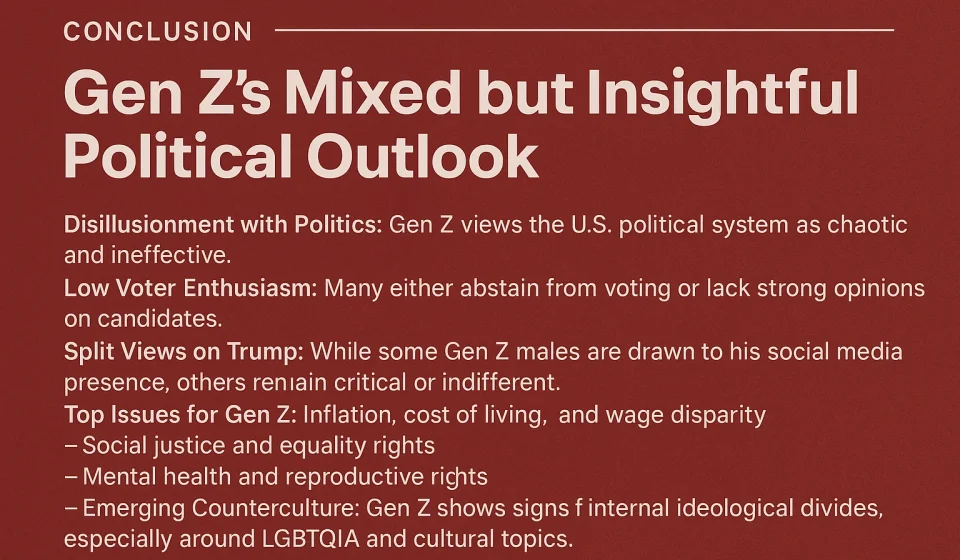 Key Factors Influencing Gen Z’s Support for Trump Gen Z Feel About the Election